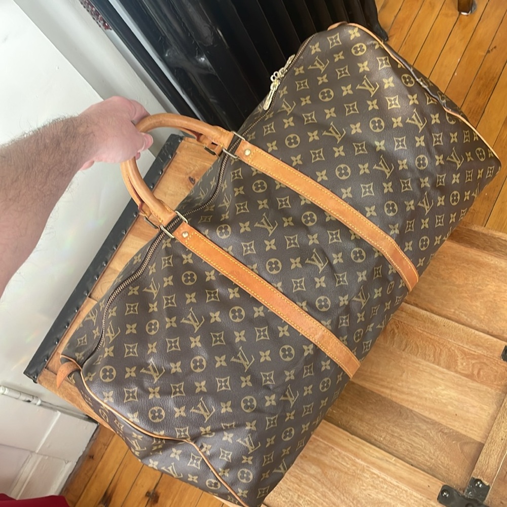 Louis Vuitton Boston Keepall 60 Travel Bag